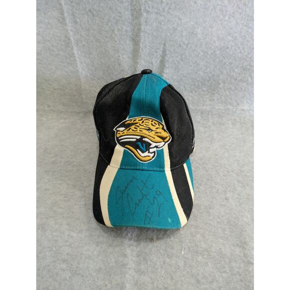 Vintage Jacksonville Jaguars Reebok NFL One Size Cap Adjustable Strapback Signed - Picture 1 of 12
